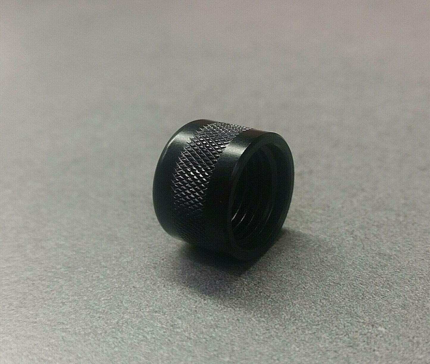 1/2 UNF Thread Protector in gun Black / Silver finish Barrel End Protector