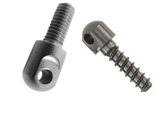 STAINLESS STEEL BI-POD SLING SWIVEL STUDS FRONT AND REAR SUITS HW100